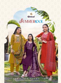 Girnar summer cool vol 1 wholesale kurties